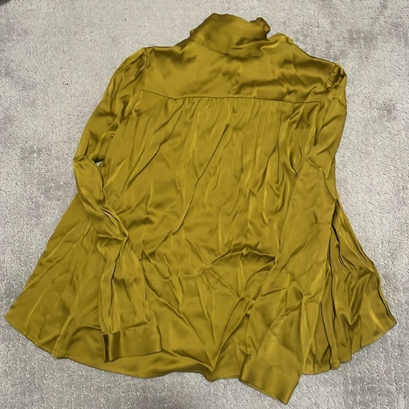 DVF Diane vonFurstenburg silk tie sash blouse - Picture 5 of 6